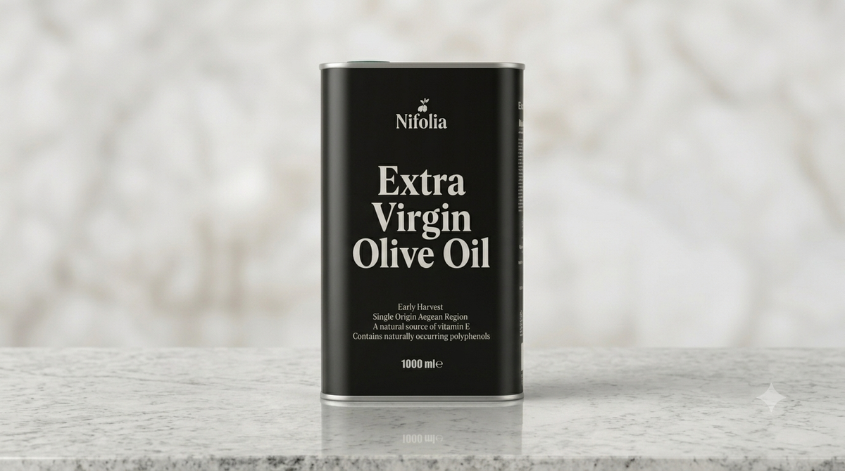 Nifolia extra virgin olive oil 1 litre tin pack